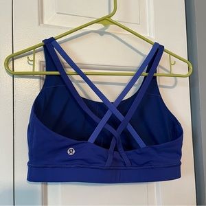 Lululemon Energy Bra Sapphire Blue 10